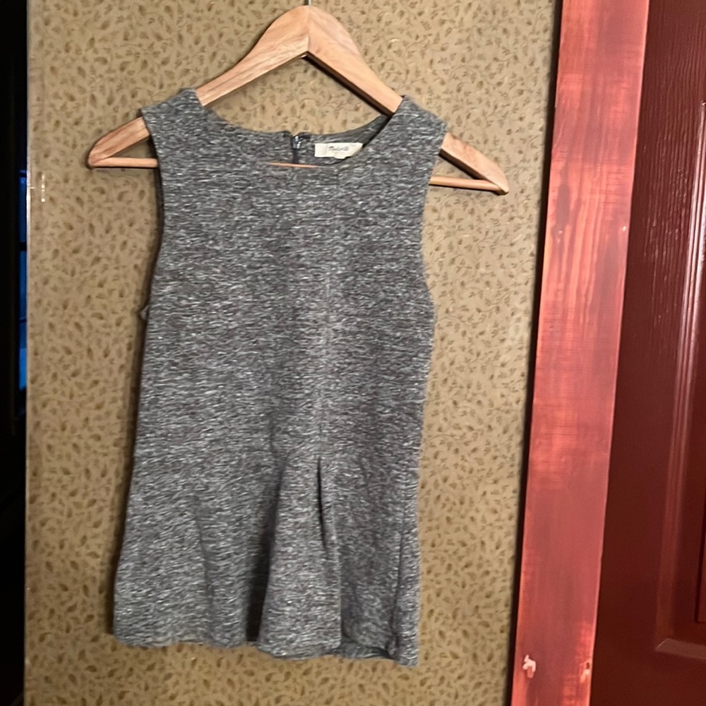 madewell peplum top